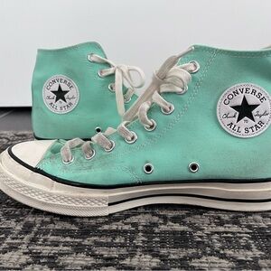 Women’s Converse Chuck Taylor All Star Mint Green High Tops size 9.5